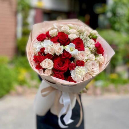 Сборный букет #6108 - цветы, цветы гомель, доставка цветов гомель, купить цветы, доставка цветов