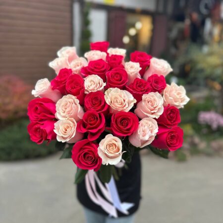 Монобукет #2510 - цветы, цветы гомель, доставка цветов гомель, купить цветы, доставка цветов