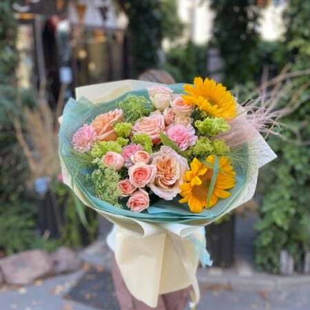 Сборный букет #6711 - цветы, цветы гомель, доставка цветов гомель, купить цветы, доставка цветов