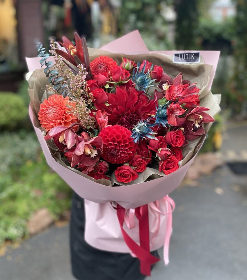 Авторский букет #6824 - цветы, цветы гомель, доставка цветов гомель, купить цветы, доставка цветов